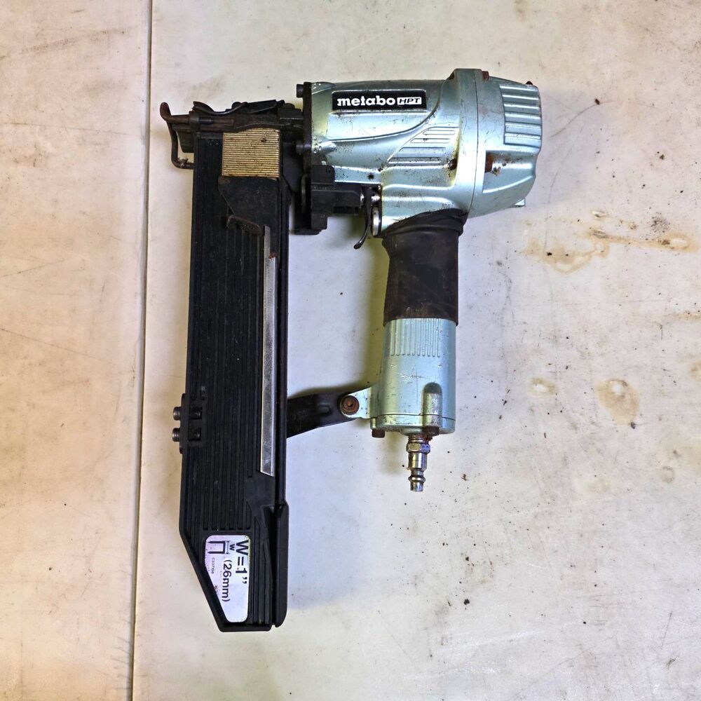 Metabo HPT N5024A2 18-Gauge Crown Stapler Straight 70-120 PSI 1 in